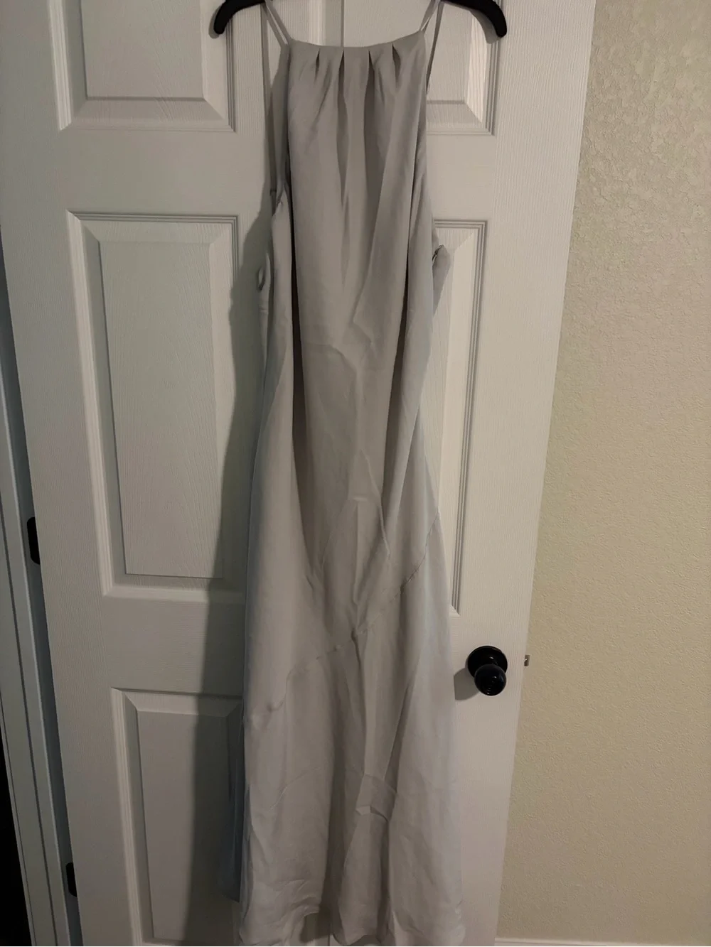 NWT Abercrombie Light Gray Maxi Slip Dress